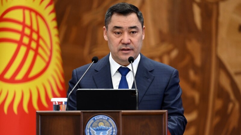 Президент Жапаров выступил с обращением в день национального траура по погибшим в Баткенской области 