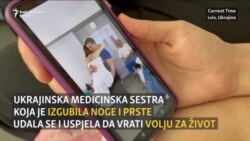 Ukrajinka koja je izgubila noge nastavlja život