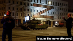 Символіка російського вторгнення в Україну на вулицях Москви, 2022 рік, фото ілюстративне