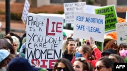 Protesta të muajve më parë në Shtetet e Bashkuara kundër ndalesës për kryerje të abortit.