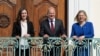 Ֆինլանդիայի վարչապետ Սաննա Մարինը, Գերմանիայի կանցլեր Օլաֆ Շոլցը և Շվեդիայի վարչապետ Մագդալենա Անդերսոնը, Գրանցե, 3-ը մայիսի, 2022թ.