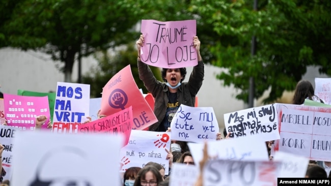 "Traumë, jo lojë" ishte motoja e protestës në Prishtinë