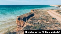 Загроза зсуву в Севастополі 14 серпня 2021 року