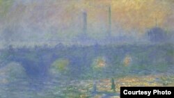 Claude Monet, most Waterloo Bridge, London, 1900. 
