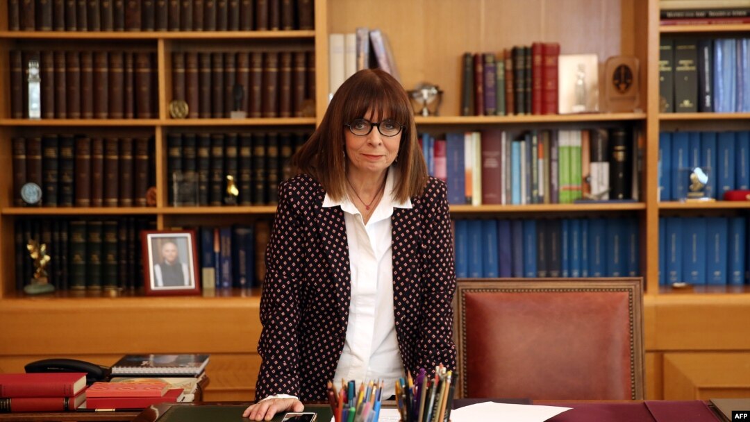 Katerina Sakellaropoulou, predsednica Grčke