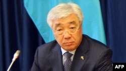 Kazakh Foreign Minister Erlan Idrissov (file photo)