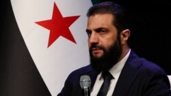 Президент Сирии Ахмед аш-Шараа на одном из заседаний временного правительства страны. Апрель 2026 года