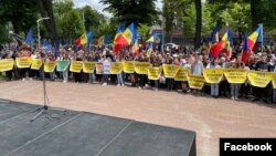 Protest socialit la Chișinău. 29 mai 2022