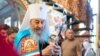 Preasfințitul Mitropolit al Kievului și al întregii Ucraine, Onufrie, la liturghia de la mănăstirea Lavra Pecerska din Kiev, 29 mai 2022. 