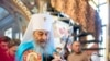 Голова УПЦ (Московського патріархату) митрополит Онуфрій (Березовський) у Києво-Печерській лаврі
