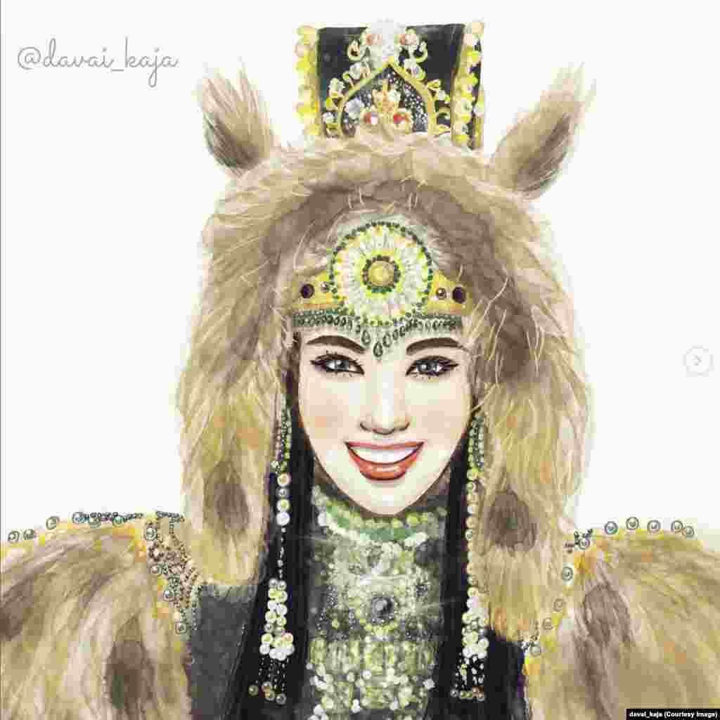 Yakut Sakha national costume&nbsp;