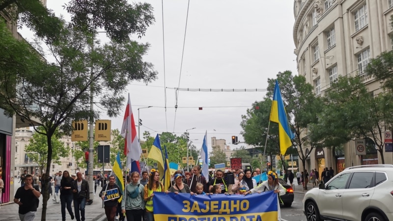 Aktivisti protiv rata u Ukrajini predali zahteve ruskoj ambasadi