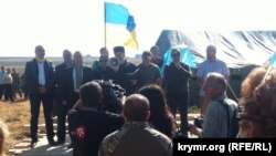 Ղրմի թաթարները փակում են ճանապարհները, 20-ը սեպտեմբերի, 2015թ․