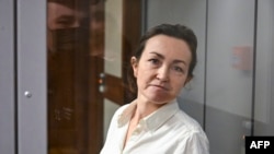 Alszu Kurmaseva a kazanyi bíróságon 2024. április 1-jén