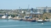 Ukrayna buğdası Sevastopolda (Krım) gəmilərə yüklənir 