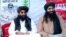 Tehrik-e Taliban Pakistan (TTP) chief Noor Wali Mehsud (left) with another movement leader in an undisclosed location. (file photo)