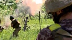 O echipă cu mortiere din regiunea Donețk se luptă cu oponenții ruși 