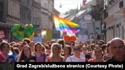 Učesnici Zagreb Pride-a, 4. lipanj 2022.