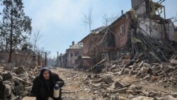 Localnică din Mariupol