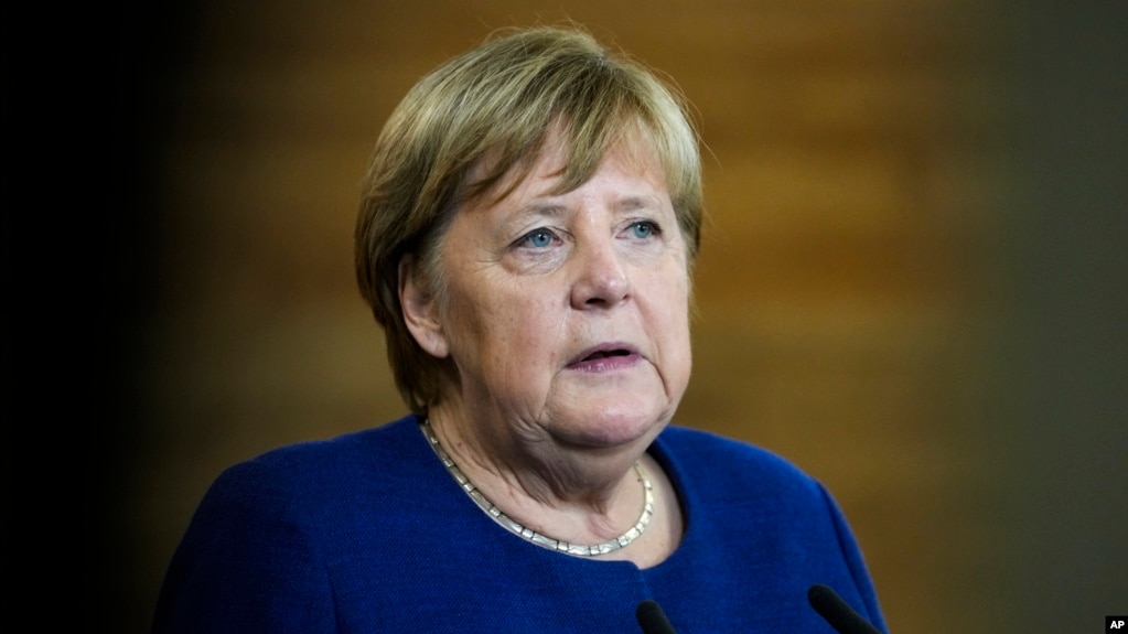 Former German Chancellor Angela Merkel (file photo)