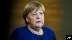 Angela Merkel, 67, stepped down last year after serving as chancellor of Germany from 2005 to 2021.