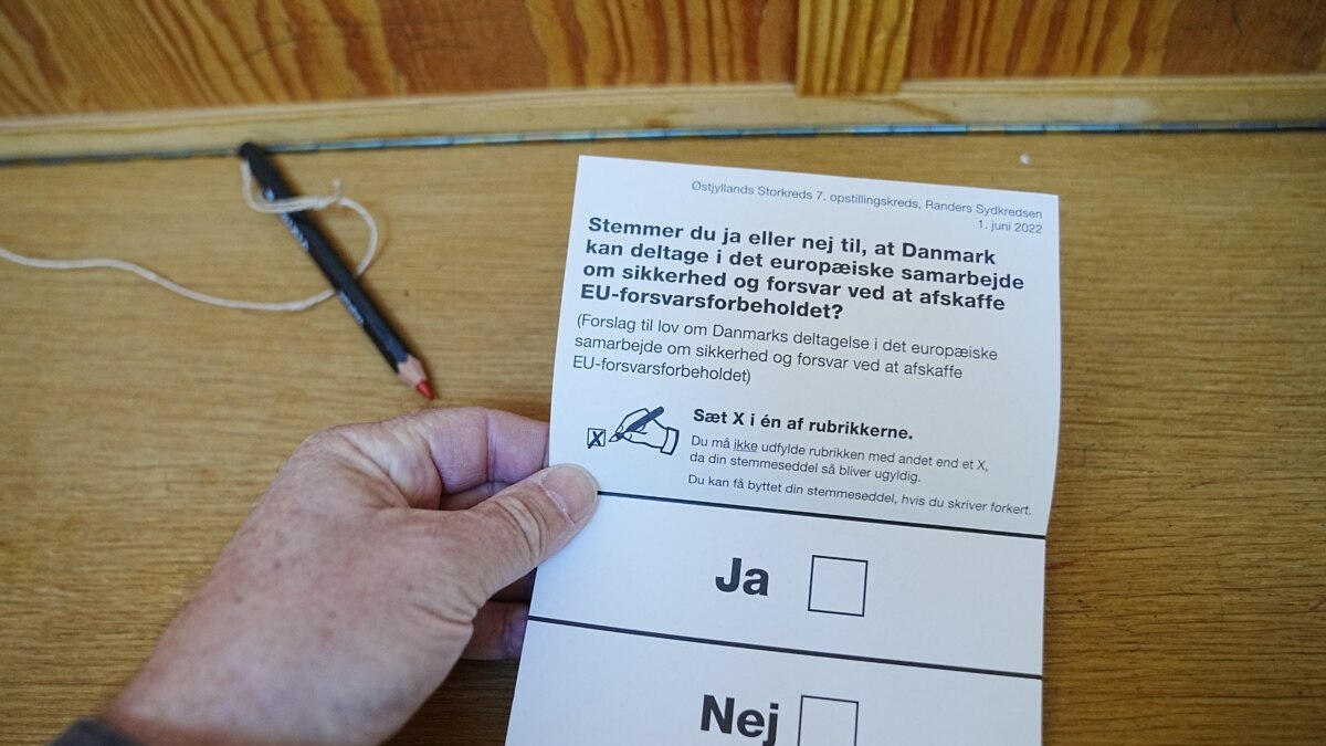 Данія на тлі війни в Україні проводить референдум щодо приєднання до політики безпеки ЄС