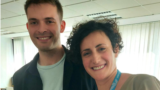 RFE podcast producer Aida Djugum and her guest Leon Dominik from Zenica