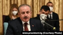 Спикер турецкого парламента Мустафа Шентоп