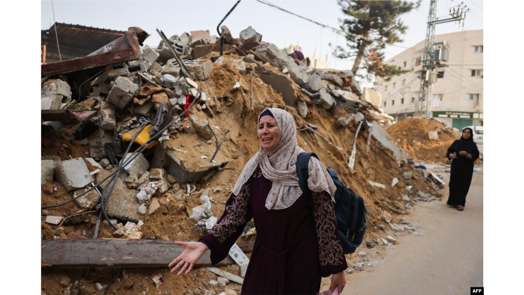 Pe 24 octombrie, o rachetă israeliană a lovit Rafah, în sudul Fâșiei Gaza, unde civilii palestinieni fuseseră îndemnați de Israel să se retragă și unde sunt blocați în condiții de criză umanitară.