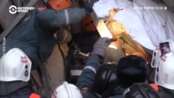 Спасатели нашли младенца в развалинах рухнувшего дома в Магнитогорске