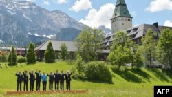 Лідери G7 на саміті у Баварських Альпах, 7 червня 2015 року