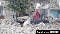 په کندز کې د جګړو پر مهال، کورونه، دوکانونه او باغونه ویجاړ شوي دي