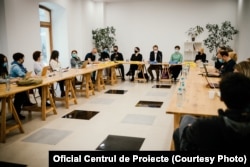 Conferința de presă pe tema Capitalei Europene a Culturii.