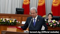Kyrgyz deputy Adakhan Madumarov (file photo)