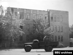 A photo of an unidentified “military objective” allegedly made by Makinen in Kyiv moments before he was spotted by a passerby.