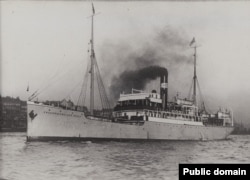 The German ship Oberburgermeister Haken, which was one of the so-called “philosophers’ ships” that took deported Russian intellectuals to the West in 1922.