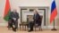 Александр Лукашенко и Владимир Путин 