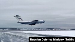 Російський літак Іл-76 у Московській області, 6 січня 2022 року