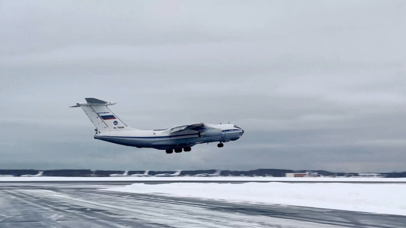 В России разбился военно-транспортный самолёт Ил-76; четверо погибших