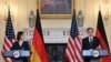 Германиянын тышкы иштер министри Анналена Бербок менен АКШ мамкатчысы Энтони Блинкендин жолугушуусу. 5-январь, 2022-жыл. Вашингтон. 