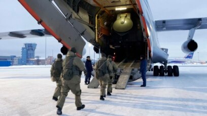 Оглавяваната от Русия Организация на договора за колективна сигурност ОДКБ