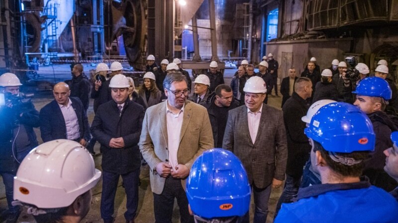 Vučić u Termoelektrani Kostolac: Zima će proći bez problema u snabdevanju strujom