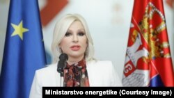 Potpredsednica Vlade Srbije i ministarka rudarstva i energetike Zorana Mihajlović