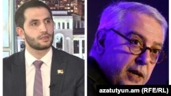 In the upcoming discussions, the deputy speaker of Armenia's national assembly, Ruben Rubinian (left), will lead negotiations for Yerevan, while former Turkish Ambassador to the United States Serdar Kilic will represent Ankara. (composite file photo) 