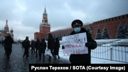 Oleg Kashintsev worked in law enforcement for 18 years. He left the police in 2019, protesting police pressure imposed on the country's opposition.