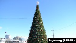 Новогодняя елка в Ялте, 2022 год