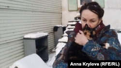 Анна Брылевская, хозяйка "Дома для одиноких кошек"