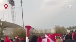 حضور زنان ایرانی در ورزشگاه آزادی