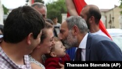 Нагорно Карабах- Премиерот на Ерменија Никол Пашинијан во посета на областа, 09.05.2018 