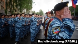  Парад до Дня перемоги у Донецьку, 9 травня 2015 року 